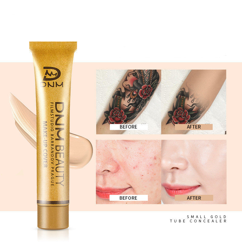 Small Gold Tube To Cover Acne And Freckle Concealer Small Gold Tube To Cover Acne And Freckle Concealer